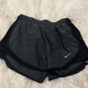 nike track short black size xs; liner cut out!! great condition